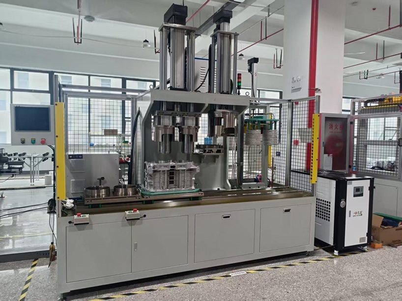 雙定子全自動熱套機